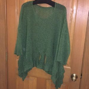 Moss green sweater